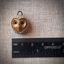 Small Owl Pendant with Top Loop