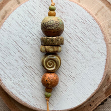 Word & Leaf Bead Stack IV - “Create”